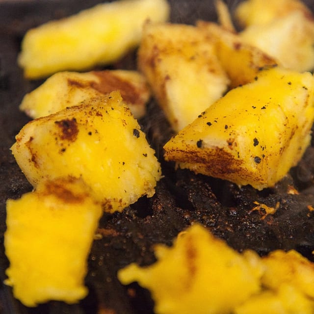 Grilled Pineapple.