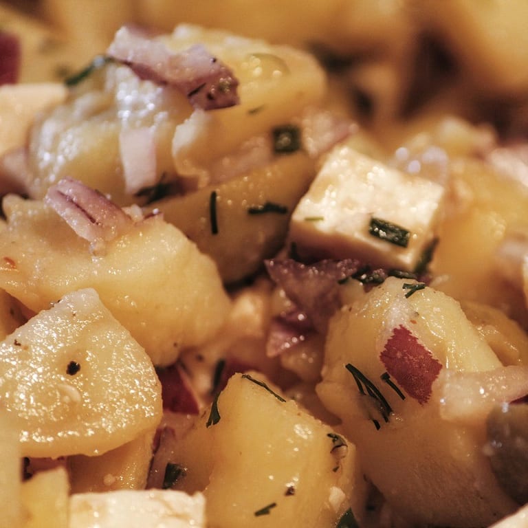 Delicious Potato Salad Made Fresh